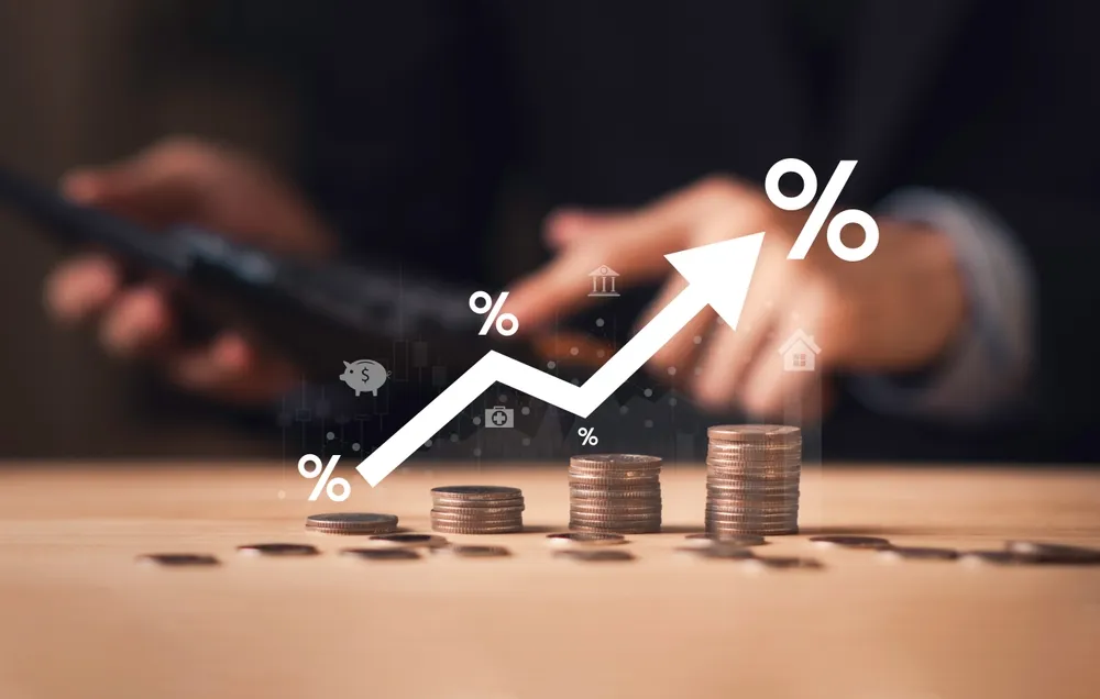 Chart linking employee engagement to business performance and profit